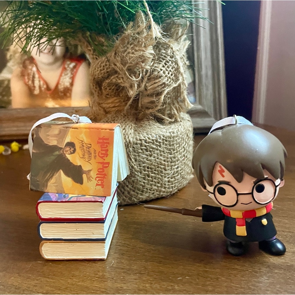 EUC HARRY POTTER ORNAMENT DUO
